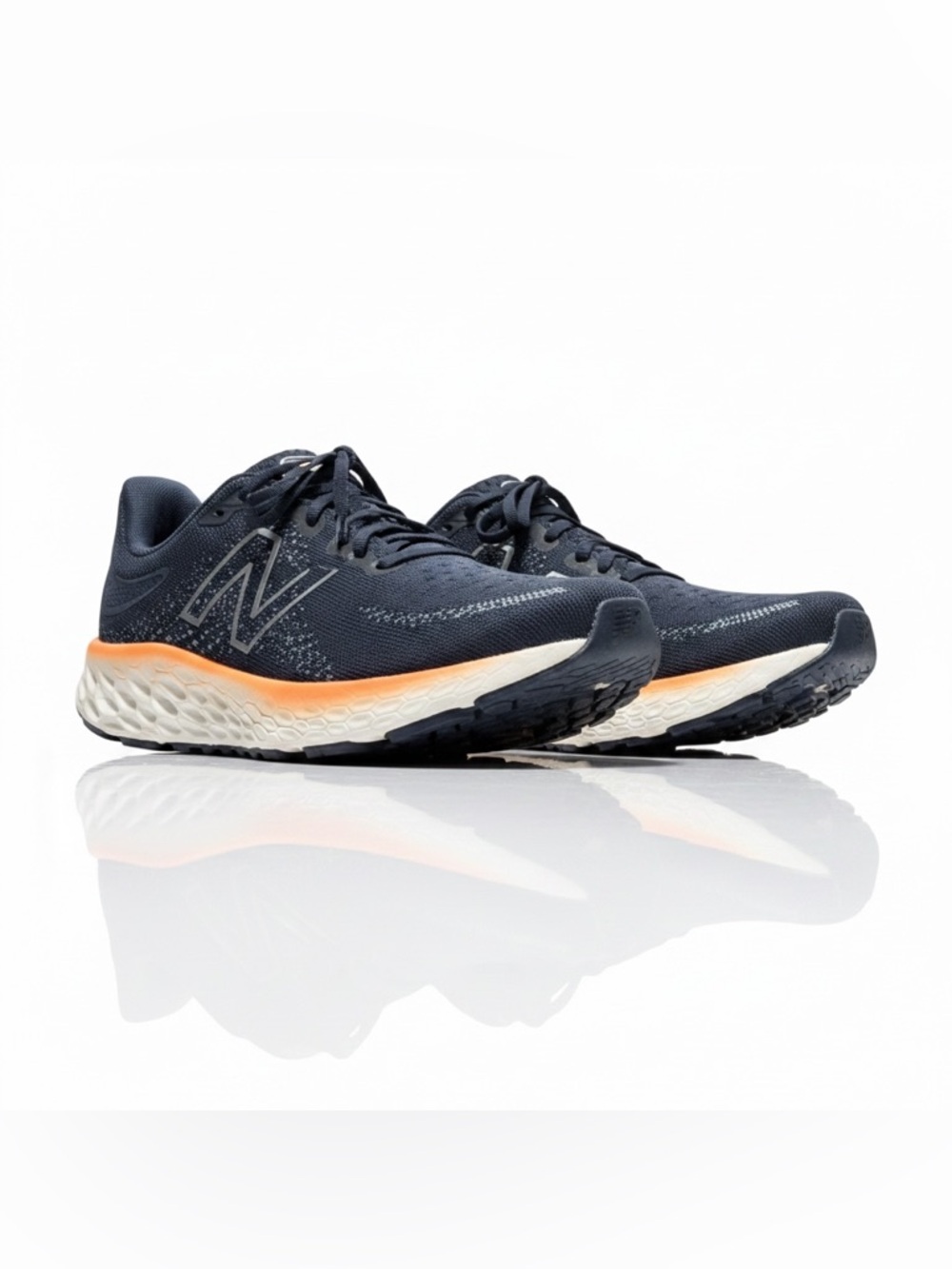 New Balance Men’s blue and orange Fresh Foam X 1080 running sneakers size 11
